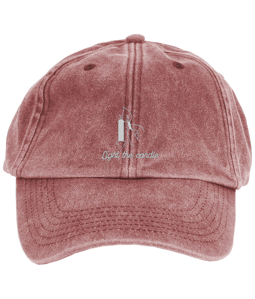 "Light The Candle" Vintage Low Profile Cap