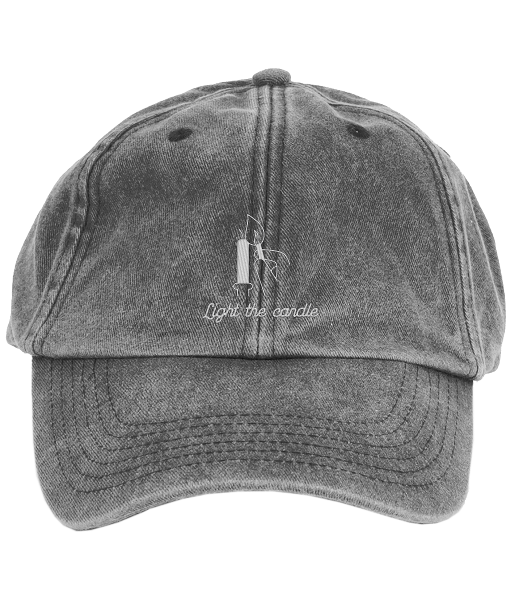 "Light The Candle" Vintage Low Profile Cap