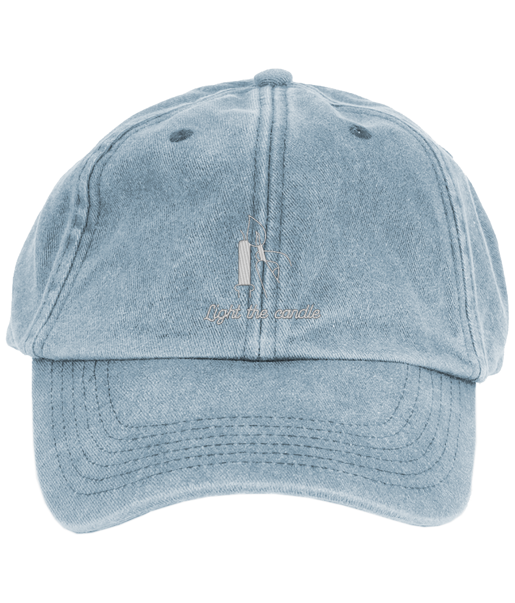 "Light The Candle" Vintage Low Profile Cap