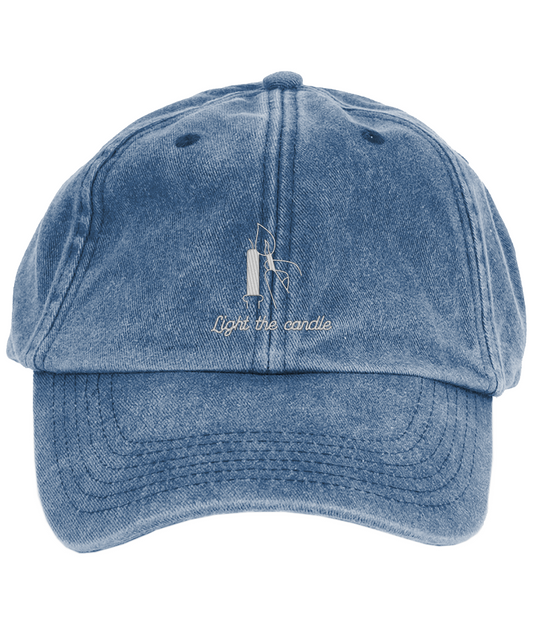 "Light The Candle" Vintage Low Profile Cap